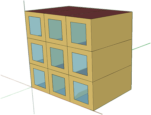 Figure 6. Building model.
