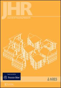 Cover image for Journal of Housing Research, Volume 17, Issue 1, 2008