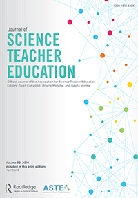 Cover image for Journal of Science Teacher Education, Volume 30, Issue 6, 2019