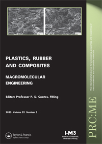 Cover image for Plastics, Rubber and Composites, Volume 52, Issue 3, 2023