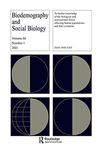 Cover image for Biodemography and Social Biology, Volume 66, Issue 1, 2021