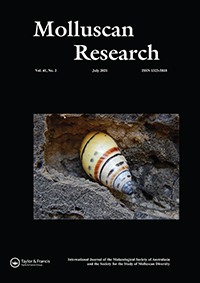 Cover image for Molluscan Research, Volume 41, Issue 2, 2021