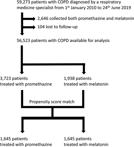 Figure 1. Flow chart of included patients.