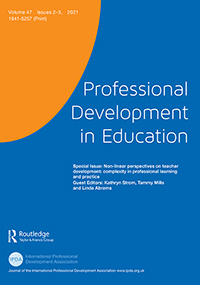 Cover image for Professional Development in Education, Volume 47, Issue 2-3, 2021