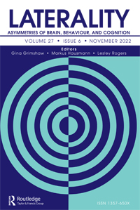 Cover image for Laterality, Volume 27, Issue 6, 2022
