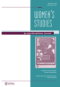 Cover image for Women's Studies, Volume 50, Issue 6, 2021