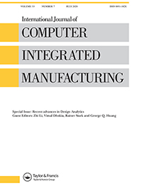 Cover image for International Journal of Computer Integrated Manufacturing, Volume 33, Issue 7, 2020