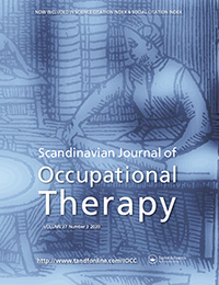 Cover image for Scandinavian Journal of Occupational Therapy, Volume 27, Issue 3, 2020