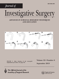 Cover image for Journal of Investigative Surgery, Volume 32, Issue 6, 2019