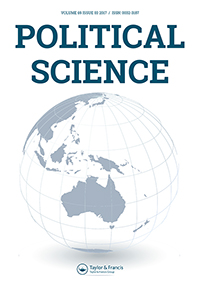 Cover image for Political Science, Volume 69, Issue 3, 2017