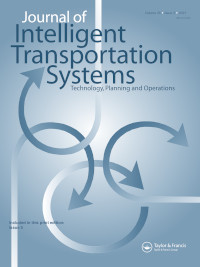 Cover image for Journal of Intelligent Transportation Systems, Volume 25, Issue 5, 2021