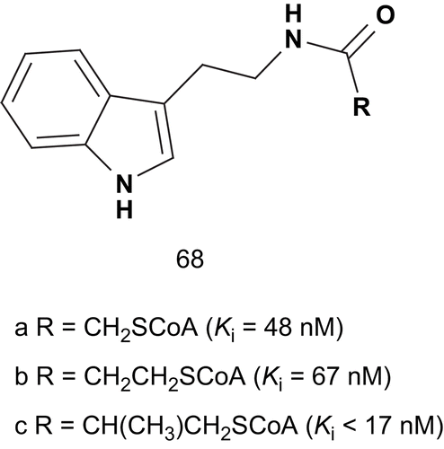 Scheme 34.  Bisubstrates for serotonin N-acetyltransferase (1).