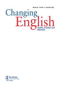 Cover image for Changing English, Volume 29, Issue 4, 2022