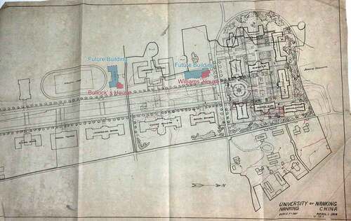 Figure 8. UNK campus planning map (1914).