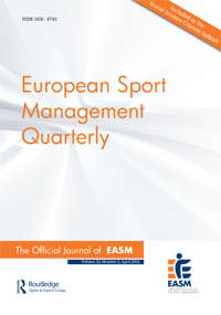 Cover image for European Sport Management Quarterly, Volume 22, Issue 2, 2022