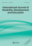 Cover image for International Journal of Disability, Development and Education, Volume 62, Issue 1, 2015