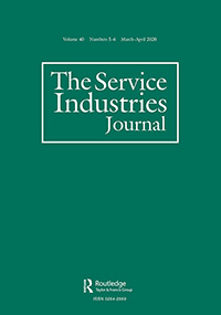 Cover image for The Service Industries Journal, Volume 40, Issue 5-6, 2020