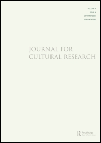 Cover image for Journal for Cultural Research, Volume 20, Issue 4, 2016
