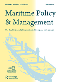 Cover image for Maritime Policy & Management, Volume 45, Issue 7, 2018