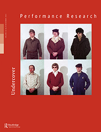 Cover image for Performance Research, Volume 26, Issue 8, 2021