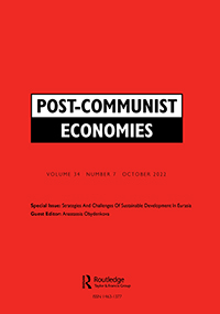 Cover image for Post-Communist Economies, Volume 34, Issue 7, 2022