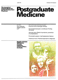 Cover image for Postgraduate Medicine, Volume 65, Issue 6, 1979