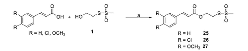 Scheme 4. Reagents and conditions: (a) DCC, DMAP, anh. CH2Cl2 or THF, r.t., 1–4 h.