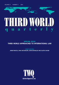 Cover image for Third World Quarterly, Volume 37, Issue 11, 2016