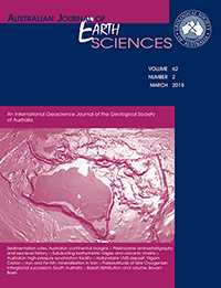 Cover image for Australian Journal of Earth Sciences, Volume 62, Issue 2, 2015