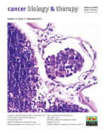 Cover image for Cancer Biology & Therapy, Volume 13, Issue 11, 2012