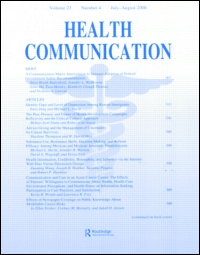 Cover image for Health Communication, Volume 32, Issue 3, 2017