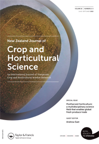 Cover image for New Zealand Journal of Crop and Horticultural Science, Volume 50, Issue 2-3, 2022