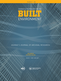 Cover image for Science and Technology for the Built Environment, Volume 27, Issue 5, 2021