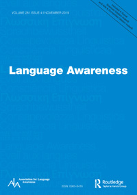 Cover image for Language Awareness, Volume 28, Issue 4, 2019