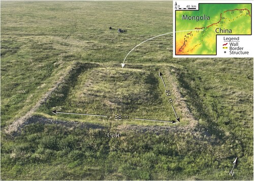 Figure 4. Drone photo of Khaltaryn Balgas (MA21).