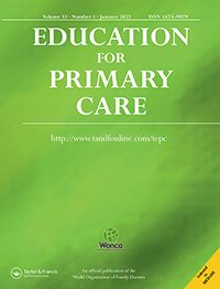 Cover image for Education for Primary Care, Volume 33, Issue 1, 2022