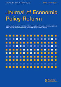 Cover image for Journal of Economic Policy Reform, Volume 26, Issue 1, 2023