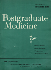Cover image for Postgraduate Medicine, Volume 14, Issue 6, 1953