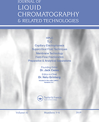 Cover image for Journal of Liquid Chromatography & Related Technologies, Volume 42, Issue 5-6, 2019