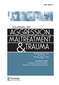 Cover image for Journal of Aggression, Maltreatment & Trauma, Volume 30, Issue 10, 2021