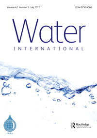 Cover image for Water International, Volume 42, Issue 5, 2017