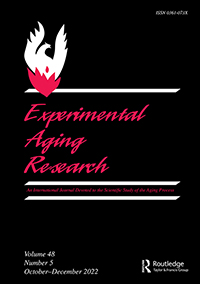 Cover image for Experimental Aging Research, Volume 48, Issue 5, 2022