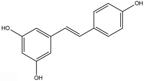 Figure 1. Chemical structure of resveratrol.