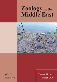 Cover image for Zoology in the Middle East, Volume 66, Issue 1, 2020