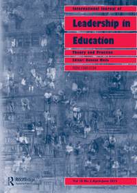 Cover image for International Journal of Leadership in Education, Volume 18, Issue 2, 2015