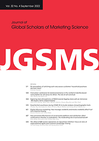 Cover image for Journal of Global Scholars of Marketing Science, Volume 32, Issue 4, 2022