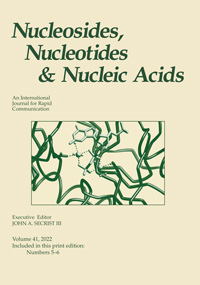 Cover image for Nucleosides, Nucleotides & Nucleic Acids, Volume 41, Issue 5-6, 2022