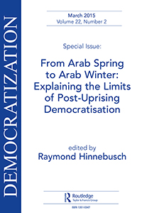Cover image for Democratization, Volume 22, Issue 2, 2015