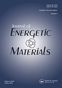 Cover image for Journal of Energetic Materials, Volume 36, Issue 3, 2018
