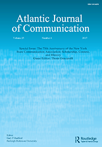 Cover image for Atlantic Journal of Communication, Volume 25, Issue 4, 2017